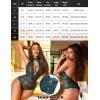 imageAvidlove Lingerie for Women Sexy Lace Bodysuit Deep V Teddy One Piece Babydoll Nightgown XSXXLDark Greenwith Snap Crotch