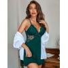 imageAvidlove Women Lingerie Lace Chemise Sleepwear Babydoll Teddy LingerieAdark Green