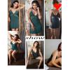 imageAvidlove Women Lingerie Lace Chemise Sleepwear Babydoll Teddy LingerieAdark Green