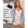 imageAvidlove Women Lingerie Lace Chemise Sleepwear Babydoll Teddy LingerieZfloral White