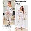 imageAvidlove Women Lingeries Long Sleeve Fishnet Body Stocking Leopard Sexy Outfit Rhinestone Body Suits Cut Out JumpsuitWhite