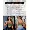 imageAvidlove Womens Lace Bralette Underwire Corset Tops Camisoles Bustier Crop Tops Y2kArmy Green