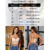 imageAvidlove Womens Lace Bralette Underwire Corset Tops Camisoles Bustier Crop Tops Y2kBeige