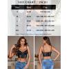 imageAvidlove Womens Lace Bralette Underwire Corset Tops Camisoles Bustier Crop Tops Y2kBlack