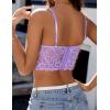 imageAvidlove Womens Lace Bralette Underwire Corset Tops Camisoles Bustier Crop Tops Y2kLilac