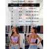 imageAvidlove Womens Lace Bralette Underwire Corset Tops Camisoles Bustier Crop Tops Y2kLilac