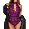 Black&purple-(with Snap Crotch)