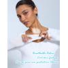 imageAvidlove Bodysuits for Women Long Sleeve V Neck Body Suit Bodysuit Double Lined Thong Body Suits Sexy TopsB White