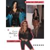 imageAvidlove Lace Bodysuit for Women Sexy Long Sleeve V Neck Body Suits Going Out Tops Snap Crotch One Piece Teddy LingerieBlack