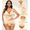 imageAvidlove Shapewear Bodysuit for Women Body Shaper Tummy Control Shapewear Plus Size Body Suits with Snap CrotchBeige