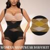 imageAvidlove Shapewear Bodysuit for Women Body Shaper Tummy Control Shapewear Plus Size Body Suits with Snap CrotchBlacku Shape Bust