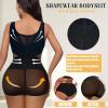 imageAvidlove Shapewear Bodysuit for Women Body Shaper Tummy Control Shapewear Plus Size Body Suits with Snap CrotchBlacku Shape Bust