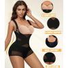 imageAvidlove Shapewear Bodysuit for Women Body Shaper Tummy Control Shapewear Plus Size Body Suits with Snap CrotchBlacku Shape Bust