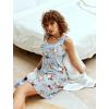 imageAvidlove Sleepwear for Women Tank Nightgown Chemise Racerback Sleeveless Sleep DressBpink Flower