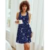 imageAvidlove Sleepwear for Women Tank Nightgown Chemise Racerback Sleeveless Sleep DressMoon Print