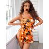 imageAvidlove Women Babydoll For Women Satin Nightwear Lace Chemise Sexy NightgownOrange Halloween