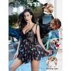 imageAvidlove Women Lace Lingerie Babydoll Sexy Chemise Exotic Nightgowns Bridal NightdressHalloween Print