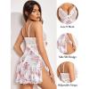 imageAvidlove Women Lace Lingerie Babydoll Sexy Chemise Exotic Nightgowns Bridal NightdressPeony Floral Print