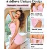 imageAvidlove Women Sexy Nightgown Lace Babydoll Chemises VNeck Modal Sleepwear Full Slip Side Slit Sleep Dress XSXXLPink