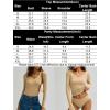 imageAvidlove Womens Long Sleeve Tops Sweetheart Neck Y2k Double Lined Bodysuit Top Fitted Basic Tee Going Out ShirtsKhaki