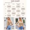 imageAvidlove Womens Square Neck Mesh Long Sleeve Bodysuit Shirts Ruched Body Suit Sexy Sheer Tops Date Night OutfitChampagne