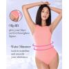 imageAvidlove Bodysuits for Women Crew Neck Sleeveless Body Suits Snap Closure Double Lined Tank Tops BodysuitLight Pink