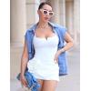 imageAvidlove Bodysuits for Women Square Neck Shapewear Bodysuit Sleeveless Sexy Body Suits Double Lined Tank Top OutfitWhite
