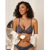 imageAvidlove Lace Bras for Women Sheer Balconette Underwire Unlined Everyday Bras Lingerie SXXLDark Gray