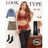 imageAvidlove Lingerie Set for Women Lace Bra and Panty Sets Sexy Underwear Bralettes Lingerie OutfitsWine Red