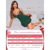 imageAvidlove Lingerie for Women Lace Babydoll Lingeries Sexy Sleepwear Chemise Cami Nightgowns Lacy Baby Doll Nighty SXXLGreen