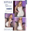imageAvidlove Lingerie for Women Lace Babydoll Lingeries Sexy Sleepwear Chemise Cami Nightgowns Lacy Baby Doll Nighty SXXLWhite