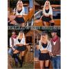imageAvidlove Pleated Skirts for Women Y2k Mini Skirt Casual Short Skirts Micro Skirt XS4XLBlack