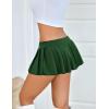 imageAvidlove Pleated Skirts for Women Y2k Mini Skirt Casual Short Skirts Micro Skirt XS4XLGreen