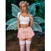 imageAvidlove Pleated Skirts for Women Y2k Mini Skirt Casual Short Skirts Micro Skirt XS4XLStrawberry Plaid Print