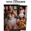 imageAvidlove Sexy Lingerie Set Lace Underwired Bodysuit with Detachable Mesh Mini Skirt Push Up Teddy LingerieWhite