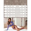 imageAvidlove Sexy Lingerie Set Rave Outfits For Women Fishnet Long Sleeve Crop Top Sheer Bra and Panty 3 PieceBlue