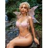 imageAvidlove Women Bra and Panty Sets with Underwire Floral Lace Lingerie SetPink