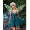 imageAvidlove Womens Lingerie Lace Babydoll Strap Chemise Mesh Sleepwear OutfitsBlue Green