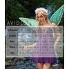 imageAvidlove Womens Lingerie Lace Babydoll Strap Chemise Mesh Sleepwear OutfitsBright Purple