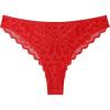 imageAvidlove 1 or 3 Pack Cheeky Underwear for Women Lace No Show Bikini Soft Breathe hipster pantiesRed