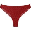 imageAvidlove 1 or 3 Pack Cheeky Underwear for Women Lace No Show Bikini Soft Breathe hipster pantiesWine Red
