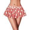 Red Plaid Daisy