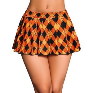 imageAvidlove Pleated Skirts for Women Y2k Mini Skirt Casual Short Skirts Micro Skirt XS4XLHalloween Costumes 1