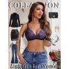 imageAvidlove Lingerie Set for Women Lace Bra And Panty Set See Through Sexy Lingerie 2 Piece SetNavy Blue
