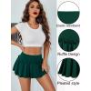 imageAvidlove Sexy Mini Skirt for Women Solid Ruffle Lingerie Skirt Short SkirtsGreen