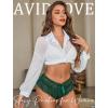 imageAvidlove Sexy Panties for Women Bikini Underwear Floral Lace Briefs with Cute Bow Center 14 PackGreen