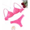 imageAvidlove Wireless Lace Lingerie Set Floral Print Bra and Panty Sets Cute Naughty OutfitsLeopard An268
