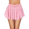 imageAvidlove Women Pleated Mini Skirt Y2k Drawstring Short Skirts Ruched Skater Skirt Cute Rave OutfitPink