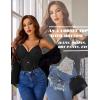 imageAvidlove Lingerie for Women Sexy Corset Garter Lingerie Set One Piece Teddy Bodysuit Boudoir OutfitBlack