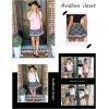 imageAvidlove Womens Pleated Skirt School Uniform Skirt Mini Skirt Pleated Cheer SkirtBlack Pink Plaid